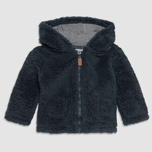 Carter's Baby Zip-Up Navy Sherpa Jacket 3 Months - New With Tags